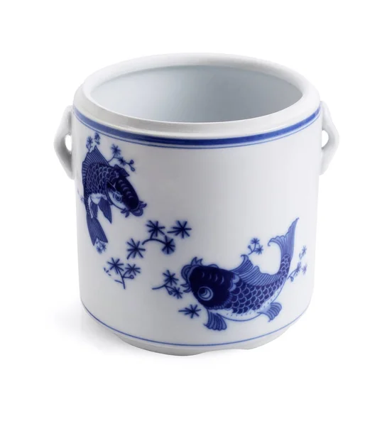 Recipiente de porcelana chinesa — Fotografia de Stock