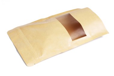 Beyaz Arkaplanda Şeffaf Pencereli Ürün Paketleme