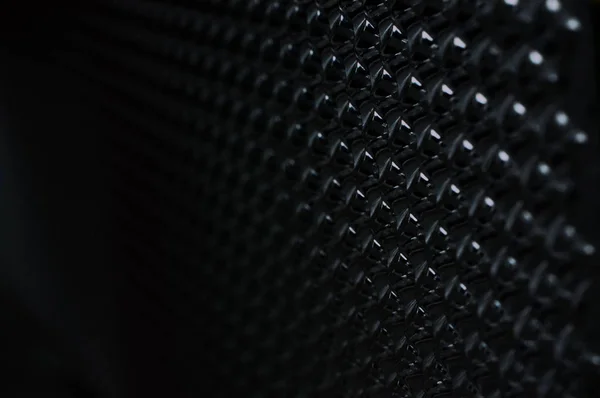 Black shiny dragon scales — Stock Photo, Image