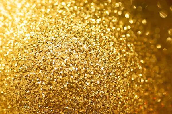 Gold glitter background Defocused abstract — Stock Photo, Image
