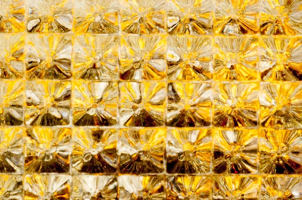 Padrão sem costura brilhante ouro geométrico — Fotografia de Stock