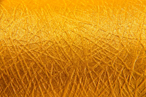 Papel dourado abstrato fundo textura Gift Wrap — Fotografia de Stock