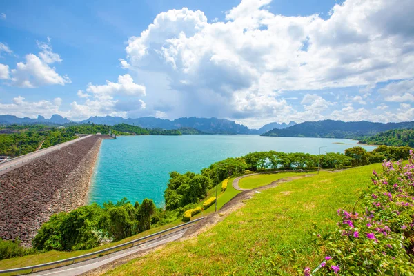 stock image Ratchaprapa Dam Chaew Lan Dam Surat Thani Thailand