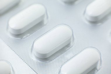 Blister paketleri tıbbi hap kadar kapatın 