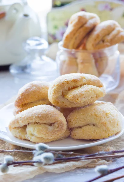 Cookies on a plate — Stock Photo, Image