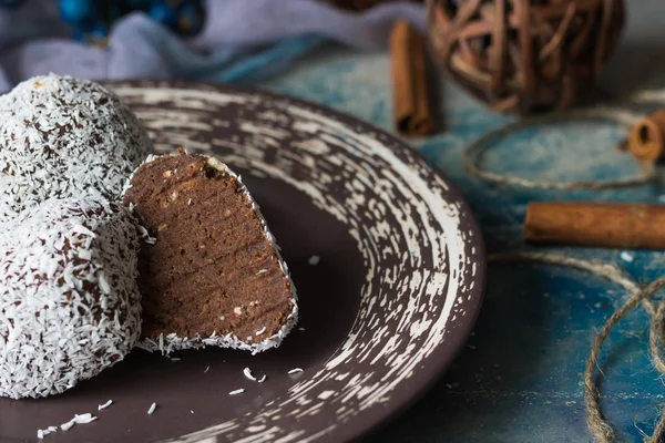 Chocolate cake called potato — Stock Photo, Image