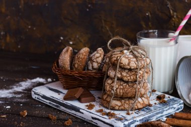 Çatlaklar ile bisküvi