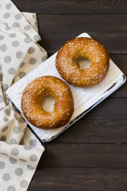 Kahvaltı için iki simit