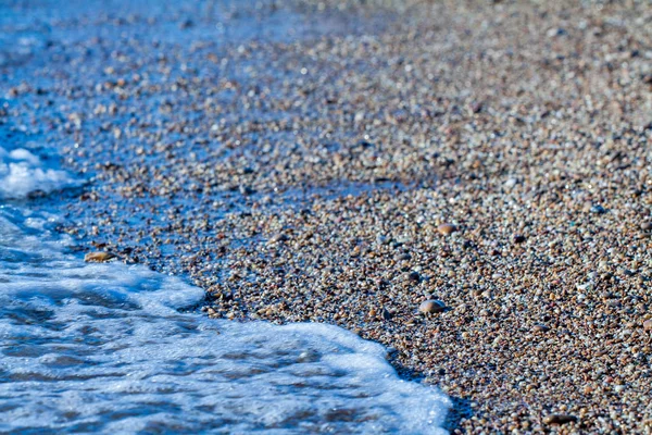 Mořské oblázky na pláži — Stock fotografie
