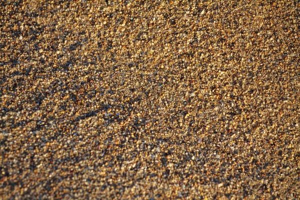 Arena dorada en la playa —  Fotos de Stock