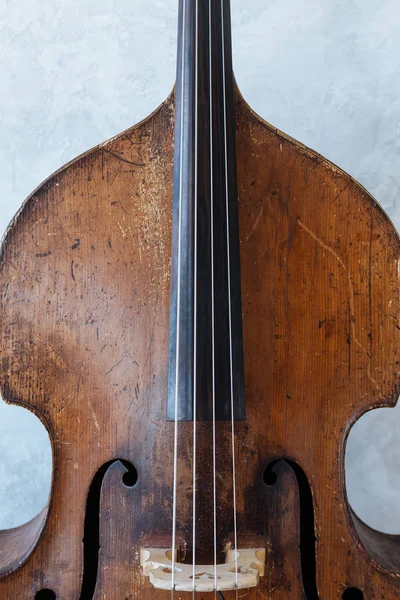 wooden violin stringed instrument