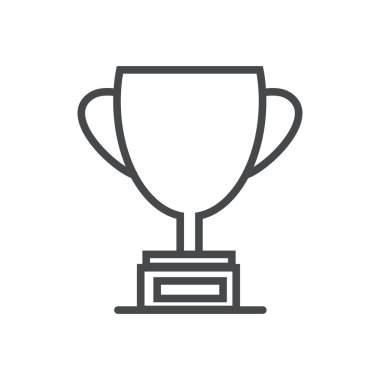 Vektör çağdaş ince çizgi simgesine beyaz