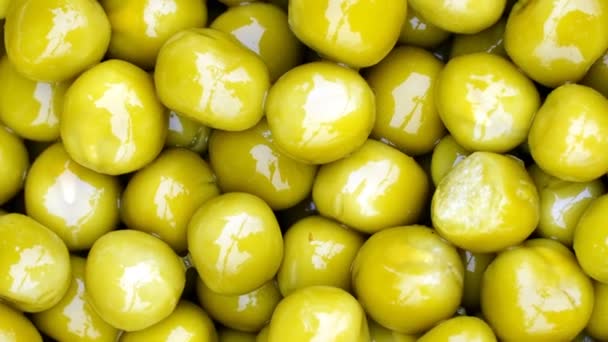 緑のエンドウ豆のテクスチャの背景 — ストック動画