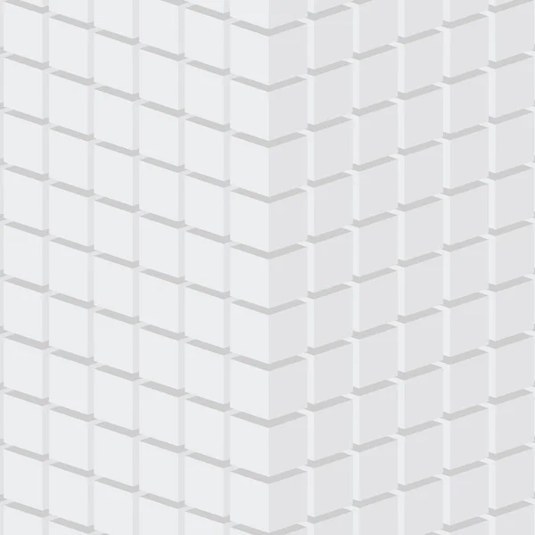 Vetor modernas tendências criativas textura cubo branco — Vetor de Stock