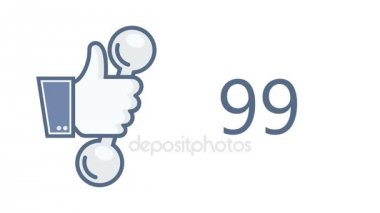 Beyaz arka plan üzerinde halter simgesiyle animasyon başparmak yukarı. Fitness kavramı.