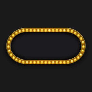 Vektör modern retro reklam panosu arka planı