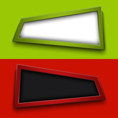 Vektör modern iş afişi çerçeve arkaplanı