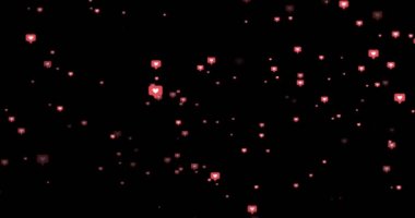 animasyon - pembe simgesi hareket arka plan gibi modern