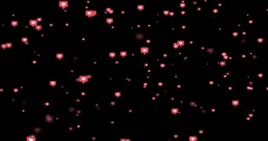 animasyon - pembe simgesi hareket arka plan gibi modern