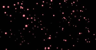 animasyon - pembe daire simgesi hareket arka plan gibi modern