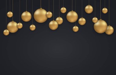 Vektör modern Noel veya 2018 Happy New Year kış tatil davetiye