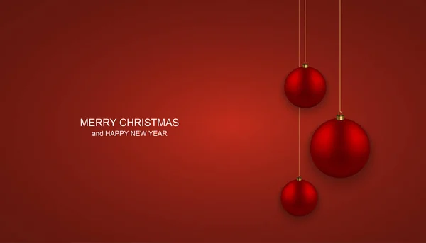 Vector moderno Navidad o 2018 Feliz Año Nuevo invierno invitación tarjeta de fondo . — Vector de stock