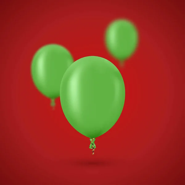 Vecteur moderne fond de ballons dorés pour un joyeux anniversaire ou jour d'anniversaire . — Image vectorielle