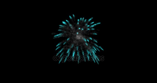 animation feux d'artifice moderne fond .