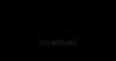 animasyon modern havai fişek arka plan