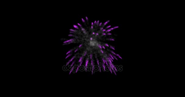 animation feux d'artifice moderne fond .