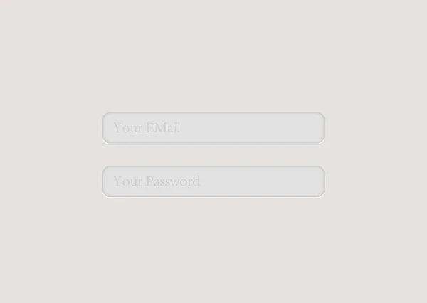 Vektor Login Form Hintergrunddesign — Stockvektor