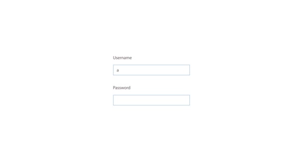Animazione moderno login e password pagina di design sfondo — Video Stock