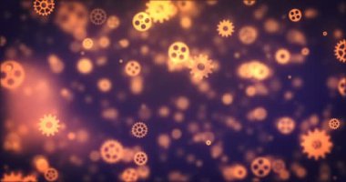 Hareketli Dişliler arka plan döngü