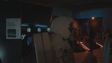 Samara, Rusya - 12 Mart 2018: Sergi macera - açık alan.