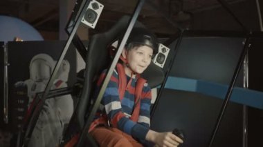 Samara, Rusya - 12 Mart 2018: Sergi macera - açık alan.