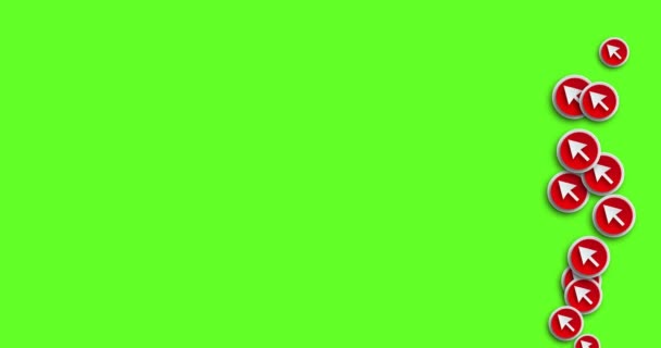 animation moderne abstraite flèche icônes mouvement fond .