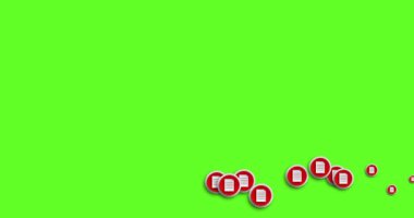 animasyon modern soyut dosya simgeleri hareketli arka plan.