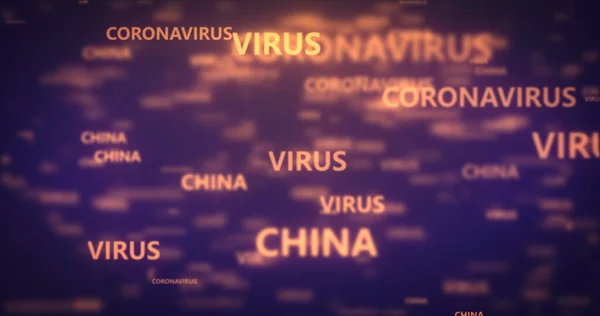 Coronavirus COVID-19 romance conceito coronavírus fundo movimento . — Fotografia de Stock