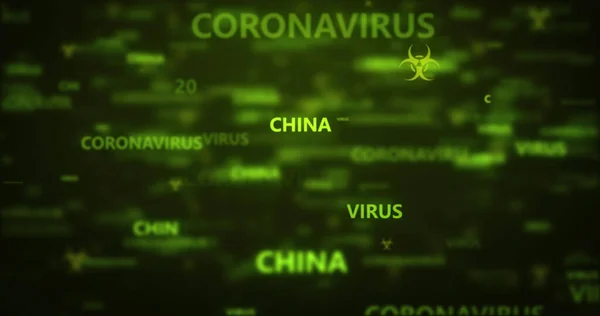 Coronavirus COVID-19 romance conceito coronavírus fundo movimento . — Fotografia de Stock