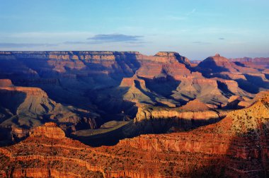 Büyük Kanyon şaşırtıcı gündoğumu görüntü