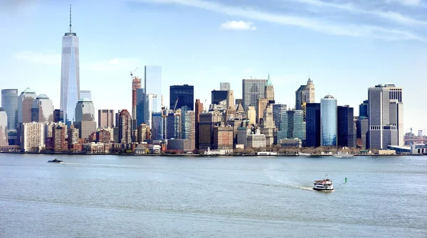 Famous New York City panorama — Stock Photo, Image