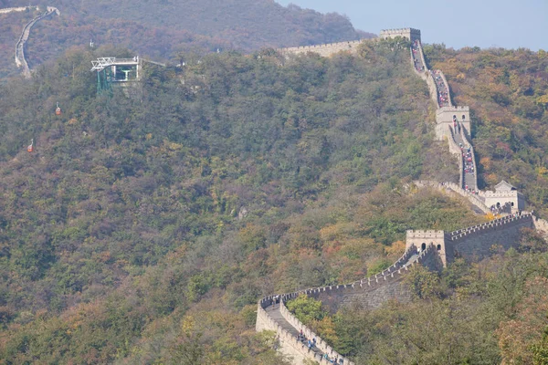Grande Muralha da China no verão — Fotografia de Stock