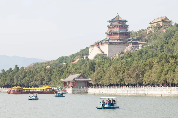 Palacio de verano Yiheyuan en chino — Foto de Stock