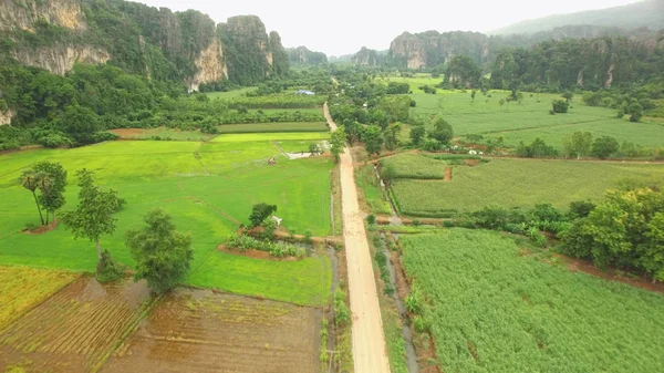 Kalkstensberget på Noen Maprang i Thailand — Stockfoto