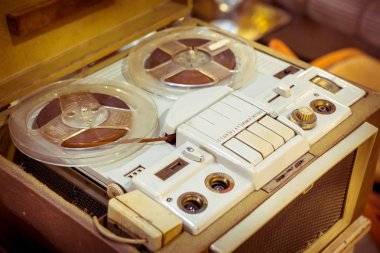 Antika radyo vintage yakın çekim