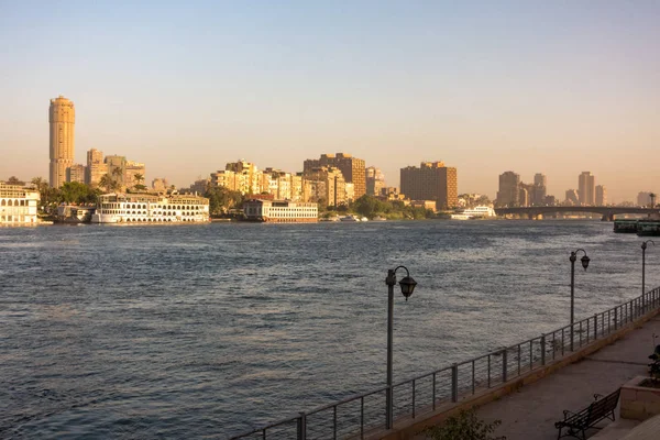 River Nile in Cairo city — Stock Photo, Image