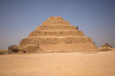 Step pyramid of Djoser clipart