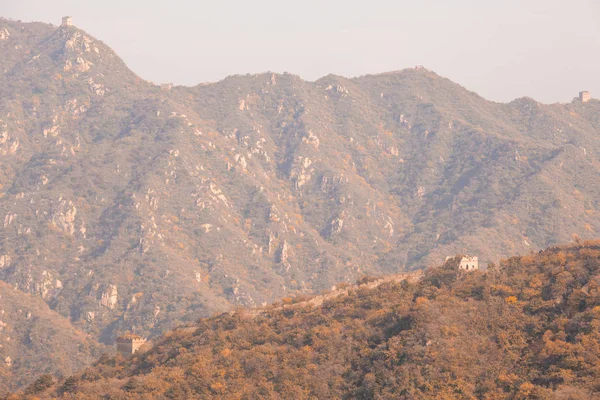 Grande Muraille de Chine en automne — Photo