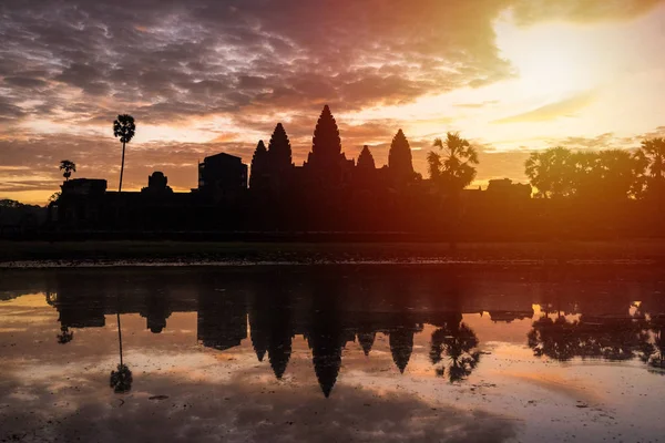 安科尔寺， 暹粒， 柬埔寨 — 图库照片