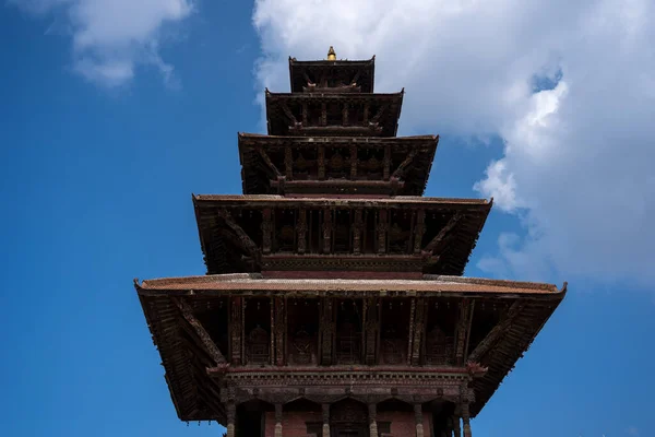 Gamla Buddhistic Statyer Bhaktapur Kvadrat Kathmandu Nepal — Stockfoto